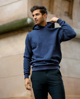 Bambus Hoodie - Basic Navy Blå