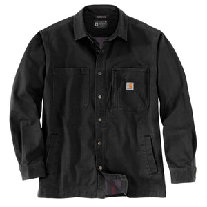 Fleece, Foret Skjortejakke, Sort - Carhartt 105532 - N04
