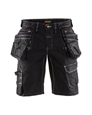 Håndværker Shorts Stretch X1900 Herre, Sort - Blåklæder 1992