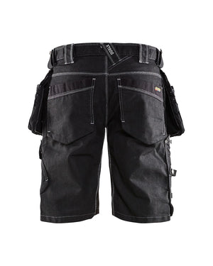 Håndværker Shorts Stretch X1900 Herre, Sort - Blåklæder 1992