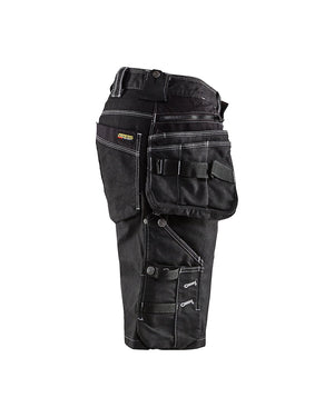 Håndværker Shorts Stretch X1900 Herre, Sort - Blåklæder 1992