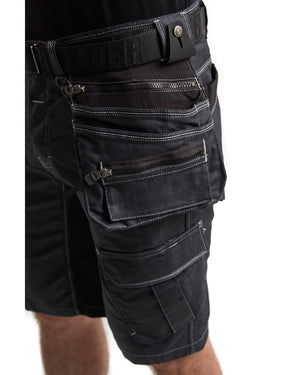 Håndværker Shorts Stretch X1900 Herre, Sort - Blåklæder 1992