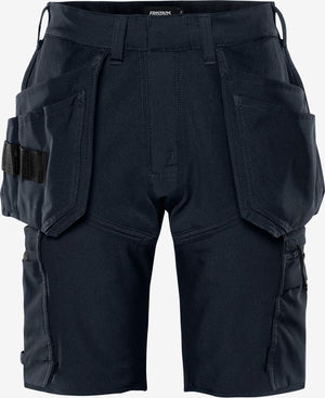 Fristads håndværkershorts 2598 LWS full stretch, Mørk Marine