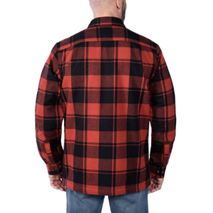 Foret Flannel Skjortejakke, Red Ochre - Carhartt 105939 - R81