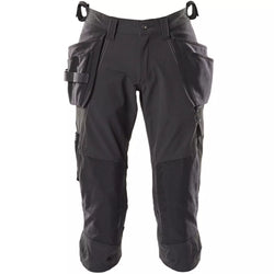 Mascot Accelerate Håndværkerknickers Full Stretch, Sort, Herre - 18249-311-09