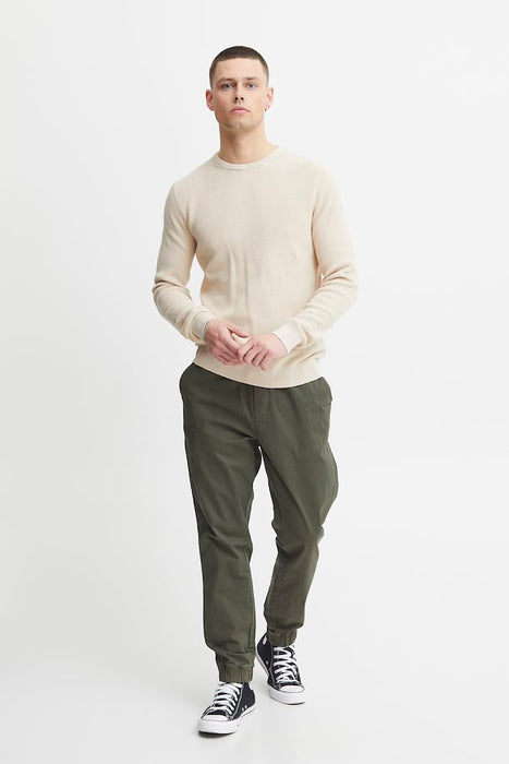 BHCodford Crew Pullover - Oyster Gray - Blend 20714336 - 141107