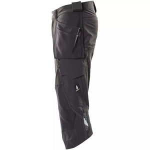 Mascot Accelerate Håndværkerknickers Full Stretch, Sort, Herre - 18249-311-09