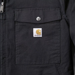 Carhartt Montana Duck jakke med for, Black 106432