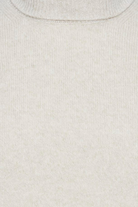 Karl Knitted Pullover, Light Sand Melange - Casual Friday 20503971 - 1353041