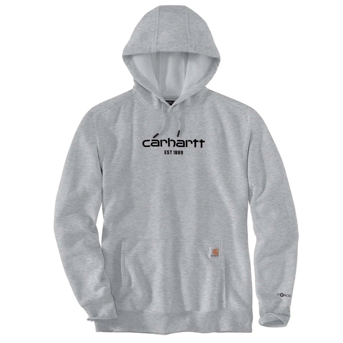 Force Graphic hættetrøje, Herre, Asphalt heather - Carhartt 105569 - 058