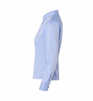 Fine Twill Contrast Business Skjorte, Lyseblå, Seven Seas S372