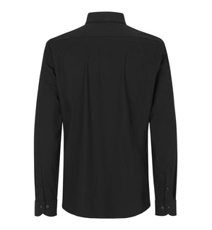 Stretch Skjorte Regular fit, Herre, Sort - S50