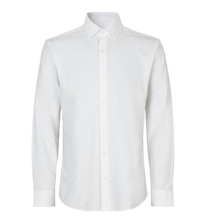 Stretch Skjorte Slim fit, Herre, Hvid - S51