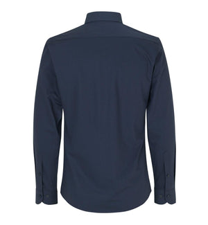Stretch Skjorte Slim fit, Herre, Navy - S51