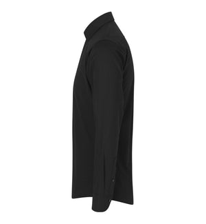 Stretch Skjorte Slim fit, Herre, Sort - S51
