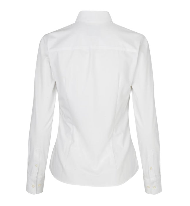 Modern Skjorte, Hvid - Dame - Seven Seas S52