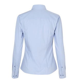 Hybrid Modern fit dameskjorte, Blå  - Seven Seas S52