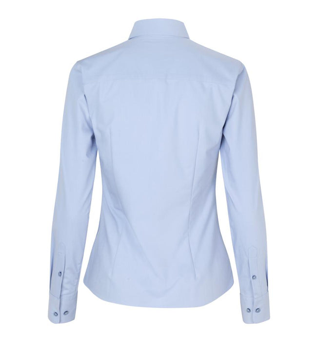 Modern Skjorte, Blå - Dame - Seven Seas S52