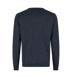 The knit v-neck, Navy, Seven Seas S670