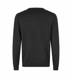 The knit v-neck, Sort, Seven Seas S670