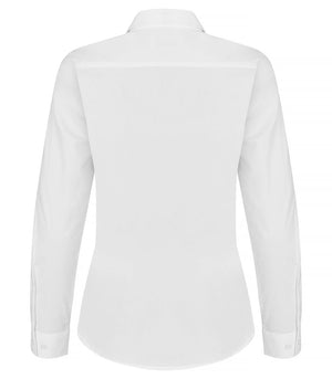 Dame Stretch Shirt, Hvid - Clique 027961