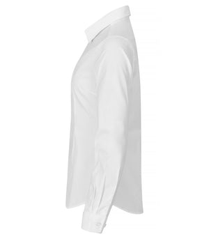 Dame Stretch Shirt, Hvid - Clique 027961
