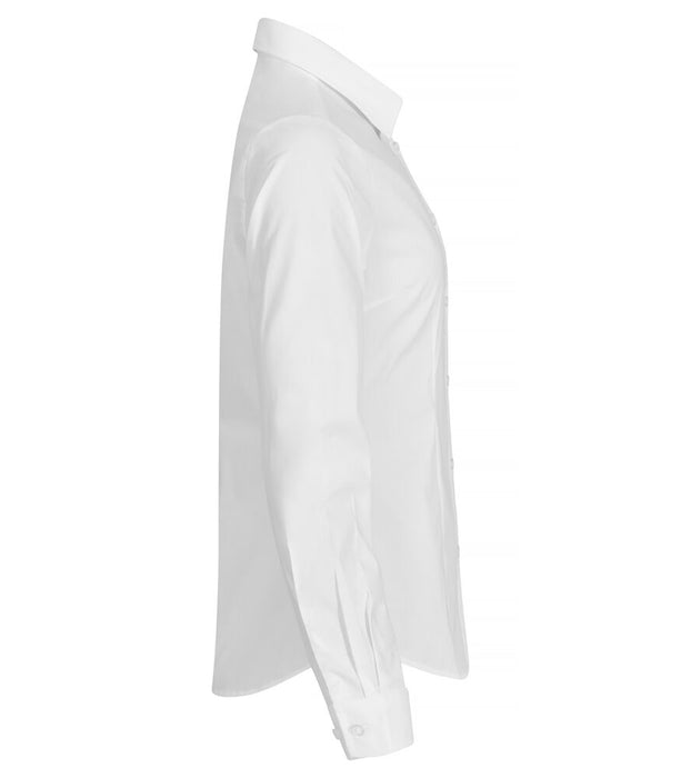 Stretch Skjorte Dame, Hvid - Clique 027961