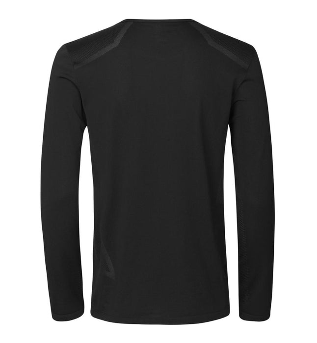 Long-sleeved t-shirt, Herre, Sort - Geyser G21021