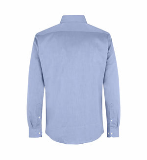 Fine Twill Moderne Business Skjorte, Lyseblå, Seven Seas SS8