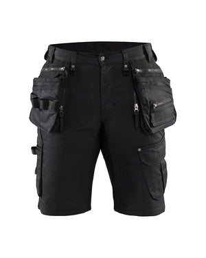 Håndværker Shorts Stretch X1900 Herre, Sort/Sort - Blåklæder 1992