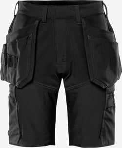 Fristads håndværkershorts 2598 LWS full stretch, Sort