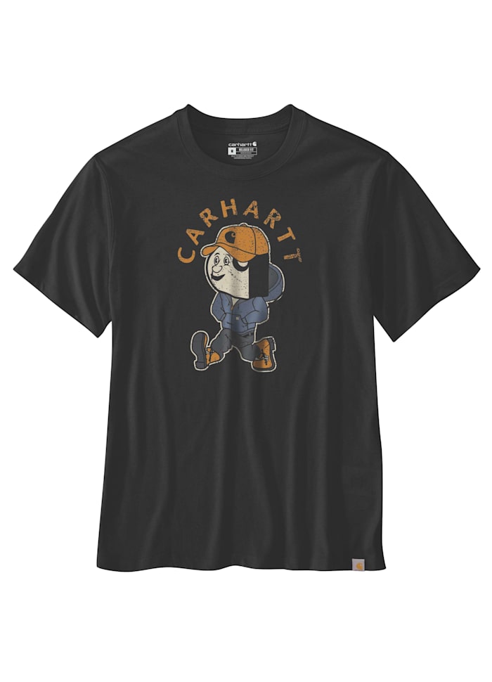 Carhartt T-shirt med Active Jac grafik, Black - 107051