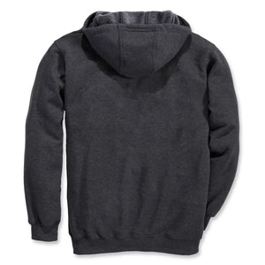 Hættetrøje Med Lynlås, Carbon Heather - Carhartt K122