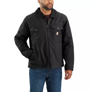 Carhartt Montana Duck jakke med for, Black 106432