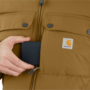 Midweight vinterjakke, Herre, Oak brown - Carhartt 105474 - B33