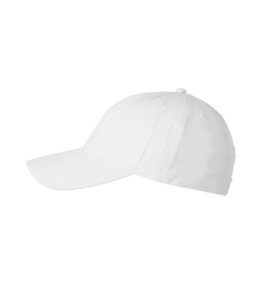 ID Cap/kasket - Hvid ID0052 - Modekompagniet.dk