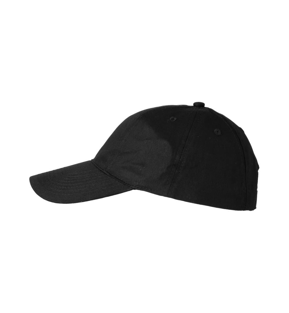 ID Cap/kasket - Sort ID0052 - Modekompagniet.dk