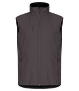 Classic softshellvest, Mørke grå - Clique 0200911