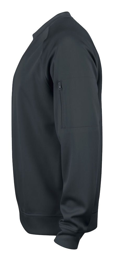 Basic Active Roundneck - Unisex - Sort - Clique 021010 - Modekompagniet.dk