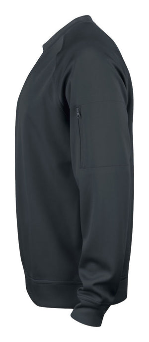 Basic Active Roundneck - Unisex - Sort - Clique 021010 - Modekompagniet.dk