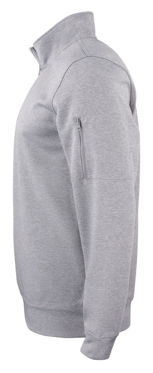 Basic Active Half Zip - Herrer - Grå - Clique 021013 - Modekompagniet.dk