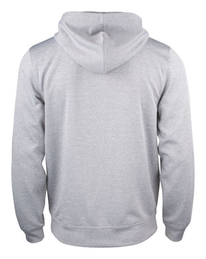 Basic Active Hoody Full Zip - Grå - Clique 021014 - Modekompagniet.dk