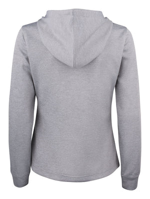 Basic Active Hoody Full Zip - Kvinder - Grå - Clique 021014 - Modekompagniet.dk