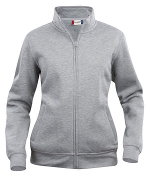 Basic Cardigan dame sweatshirt, Grå - Clique 021039