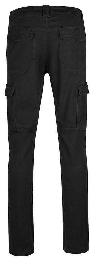Cargo Pocket Stretch - Mænd/Kvinder -Sort - Clique 022045 - Modekompagniet.dk