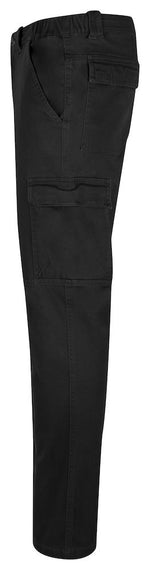Cargo Pocket Stretch - Mænd/Kvinder -Sort - Clique 022045 - Modekompagniet.dk