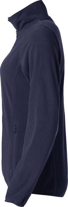 Basic Micro Fleece Jacket - Kvinder  - Navy - Clique 029315 - Modekompagniet.dk