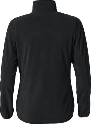 Basic Micro Fleece Jacket - Kvinder  - Sort - Clique 029315 - Modekompagniet.dk