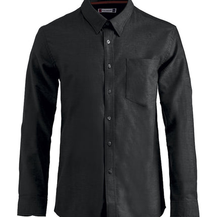 Oxford Skjorte - Herre - Sort - Clique 027311 - Modekompagniet.dk