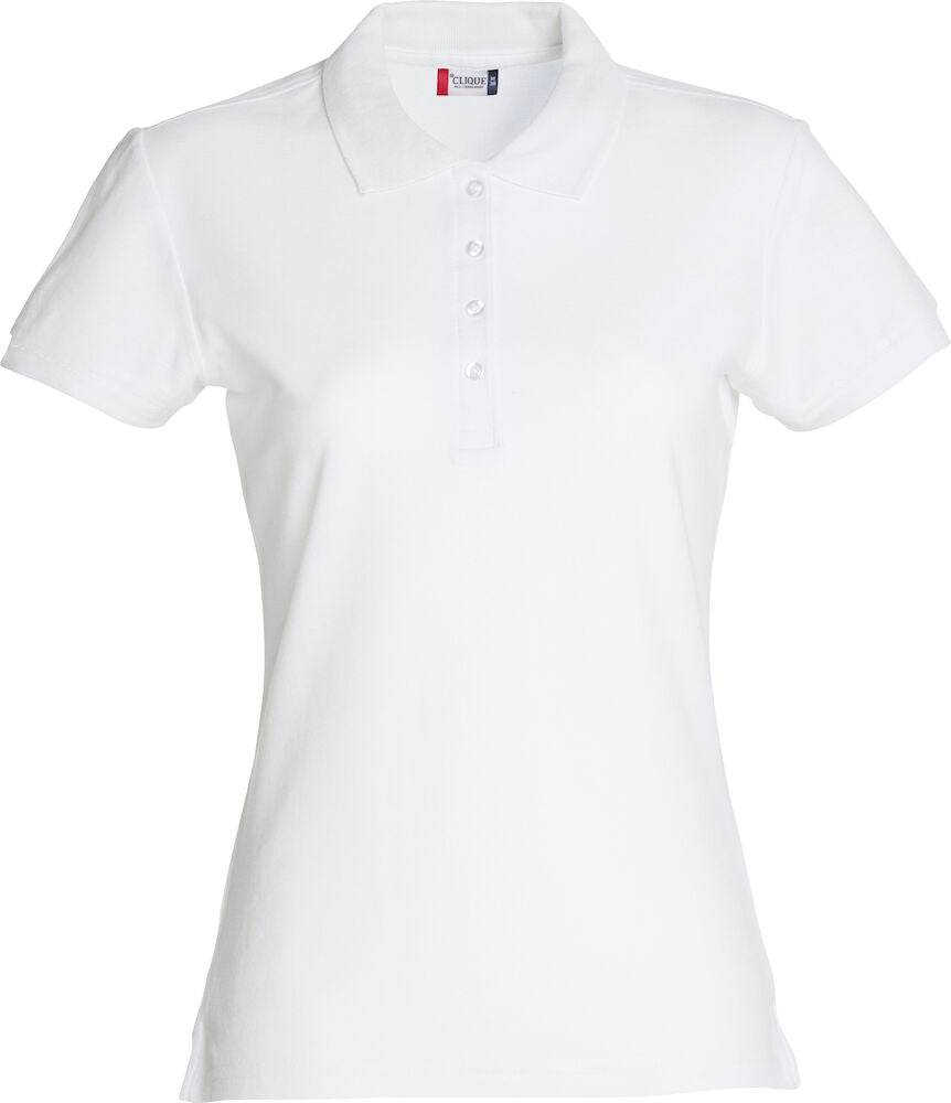Comfort Polo - Dame - Hvid - Clique 028231